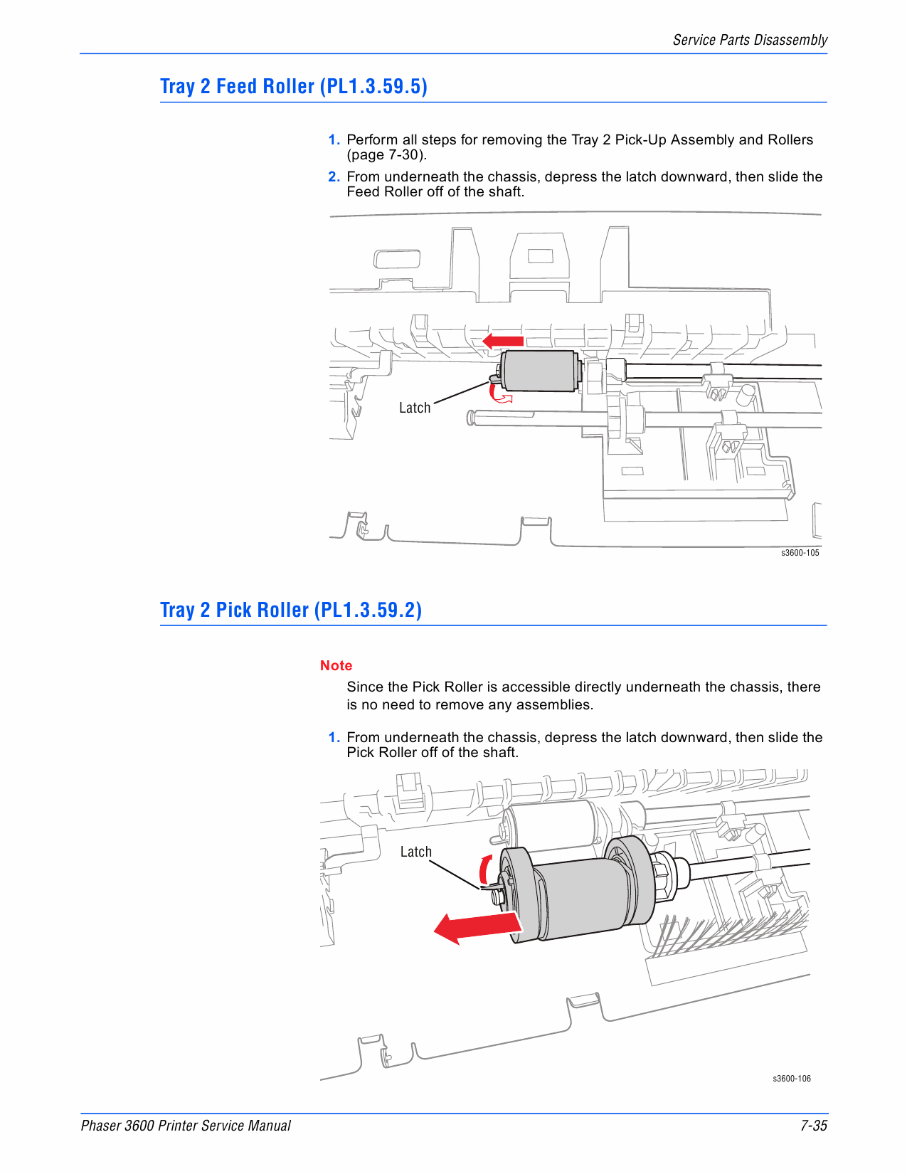 Xerox Phaser 3600 Parts List and Service Manual-4